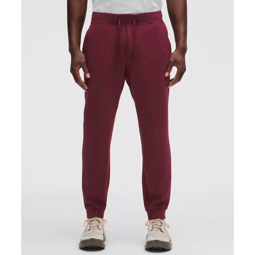 Lululemon Smoorh Spacer Jogger Burgundy Bay Mens Regular Suze Medium NWT $138